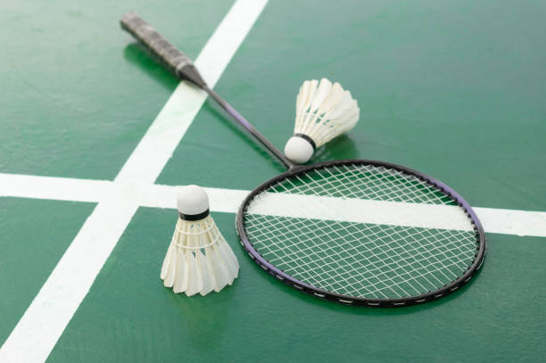 Badminton racket.